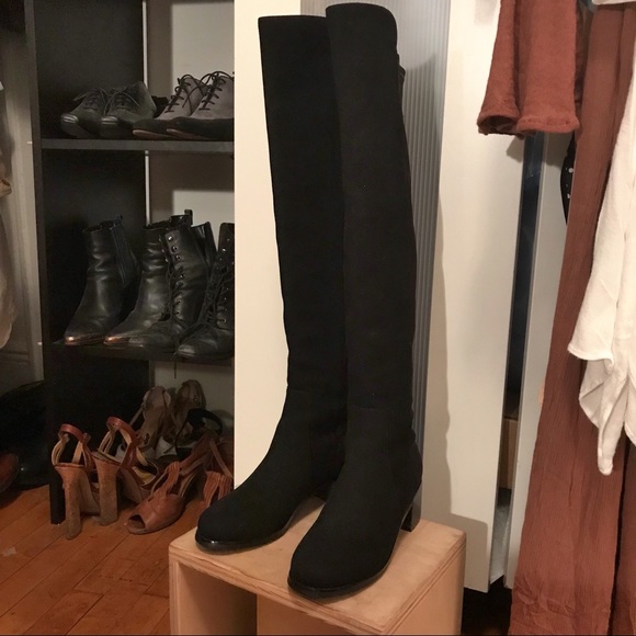 ❌SOLD❌ Stuart Weitzman Reserve OTK Suede Boots 7.5 - Picture 6 of 8